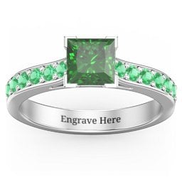 Janelle Princess Cut Ring