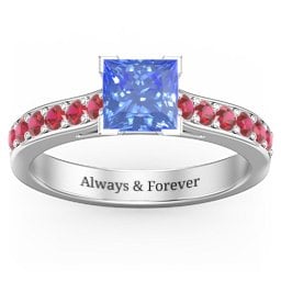 Janelle Princess Cut Ring