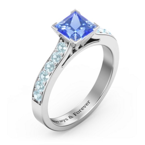 Janelle Princess Cut Ring