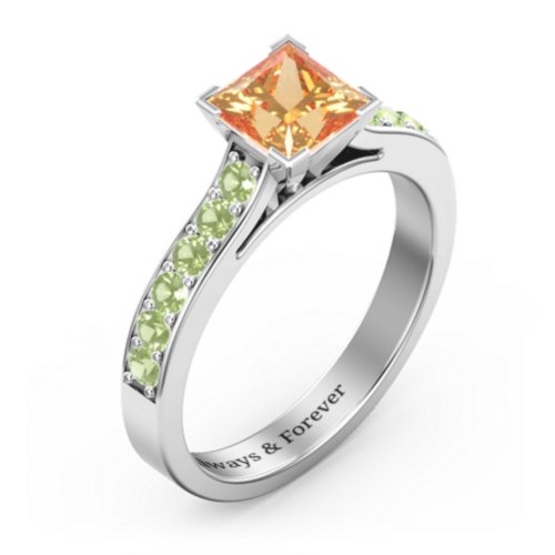Janelle Princess Cut Ring