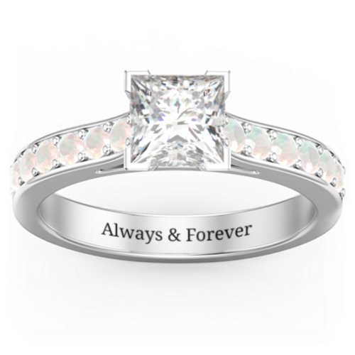 Janelle Princess Cut Ring