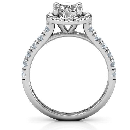 Milana Ring – Sterling Silver with White Premium Zirconia and Cubic Zirconia