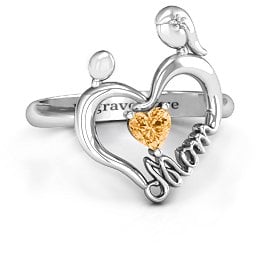 Unbreakable Bond Heart Ring