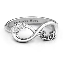 Trust Infinity Ring