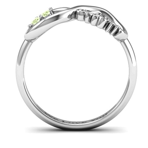 2-10 Stone Nana Infinity Ring