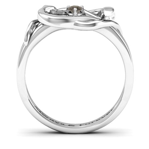 Snake Lover's Knot Ring