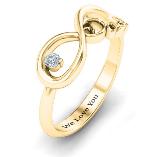 Dad Infinity Ring