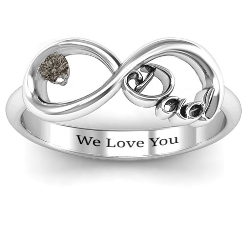 Dad Infinity Ring