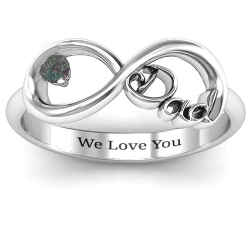Dad Infinity Ring