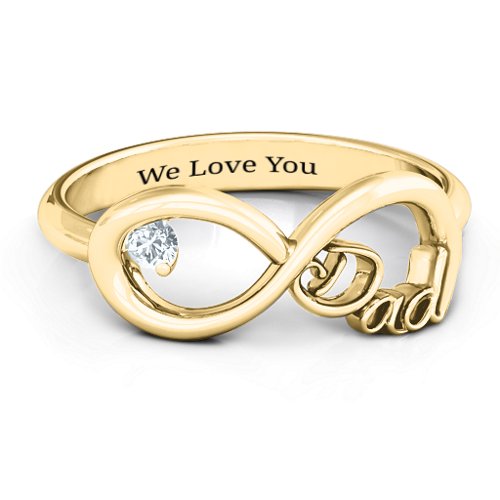 Dad Infinity Ring