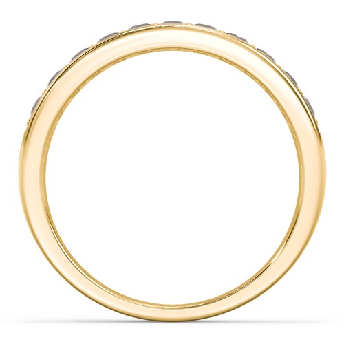 Shadow Band of Stones Ring