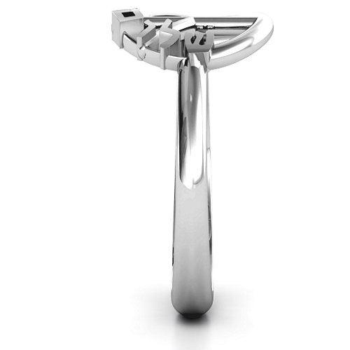 Shalom Peace Ring – Sterling Silver