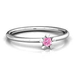 Stackr Hugging Heart Stone Ring