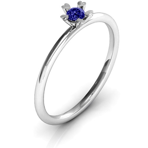 Stackr Hugging Heart Stone Ring