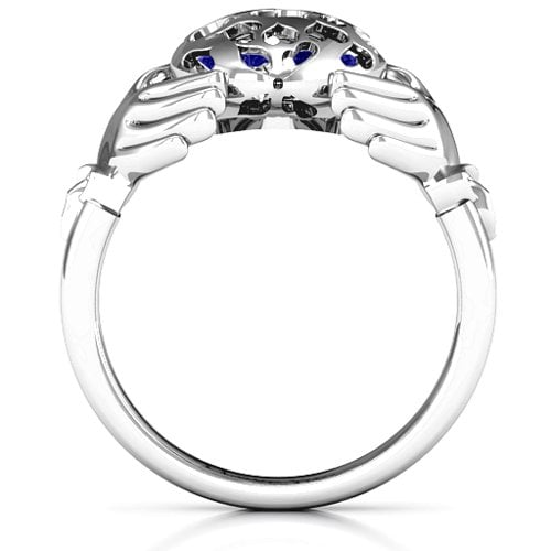 Caged Hearts Claddagh Ring