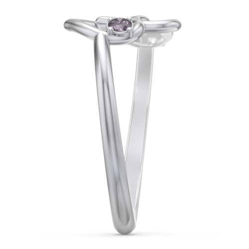 Linked in Love Ring