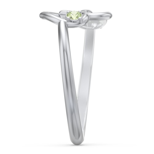 Linked in Love Ring