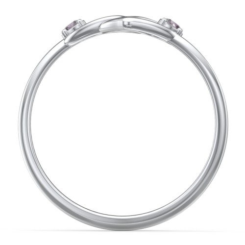 Linked in Love Ring