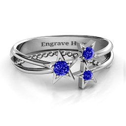 Twinkling Starlight Ring