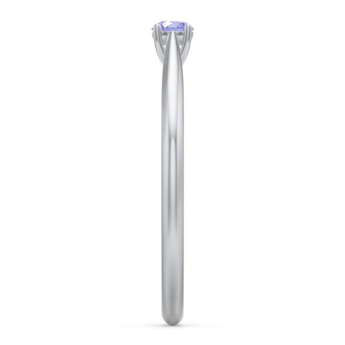Classic Solitaire Sparkle Ring