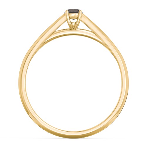 Classic Solitaire Sparkle Ring