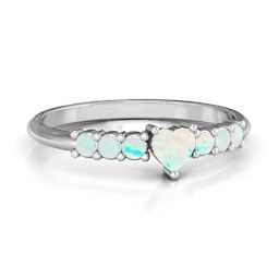 Beaming with Love Ring