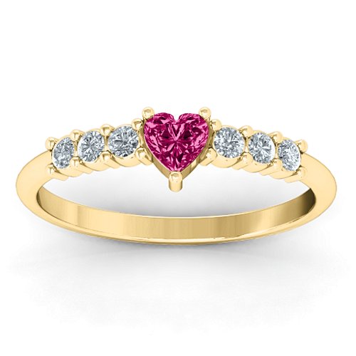 Beaming with Love Ring