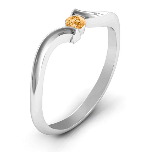For Always Ring – Sterling Silver with Citrine
