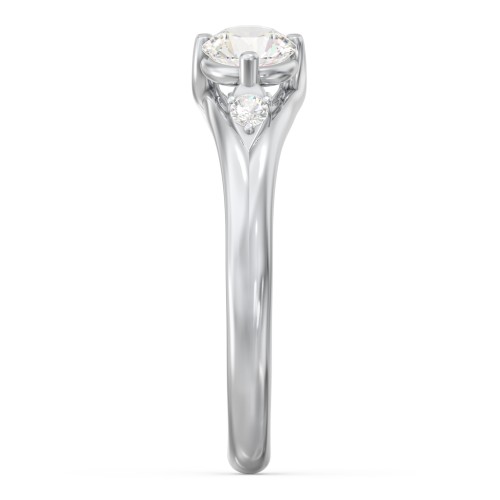 Darling Duo Double Gemstone Ring – Sterling Silver with Cubic Zirconia