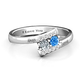 Must Be Love Two Stone Ring