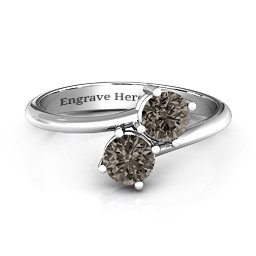 Destined For Love Double Gemstone Ring