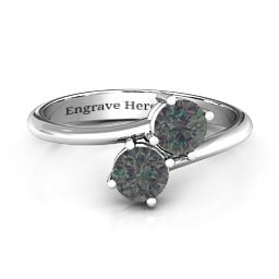 Destined For Love Double Gemstone Ring