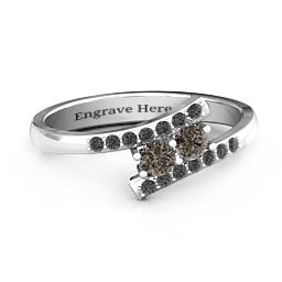 Moment We Met Two Stone Ring