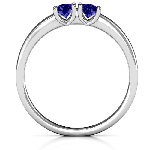 Meet In The Middle Two Stone Ring