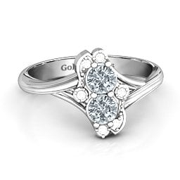 Sense of Style Two Stone Ring