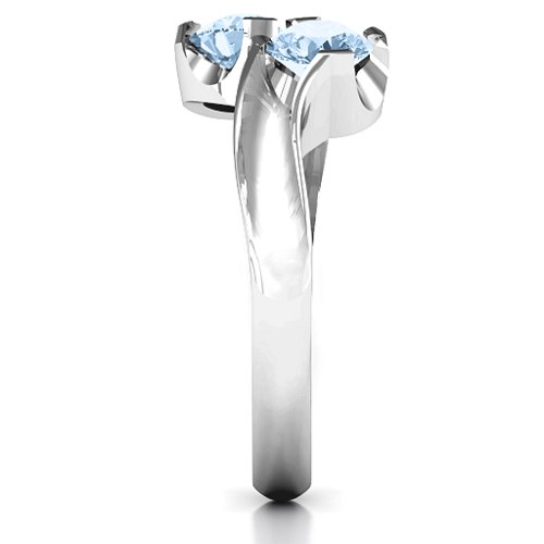 Two Stone Sparkle Ring