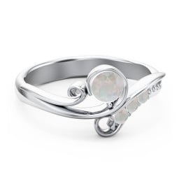 Family Flair Ring With 2-6 Birthstones