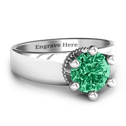 Radiant Royal Crown Ring