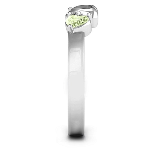 Sparkling Sweethearts Two-Stone Ring