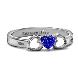 Darling Heart Wraparound Ring