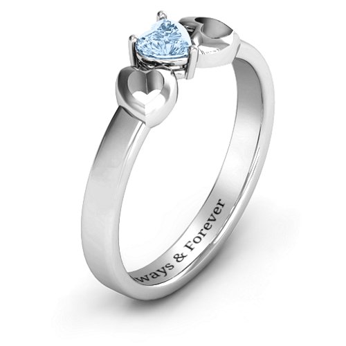 Darling Heart Wraparound Ring