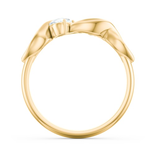 Heavenly Hearts Ring with Heart Birthstones