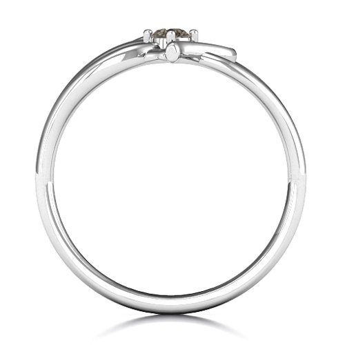 Everlasting Elegance Interwoven Heart Ring