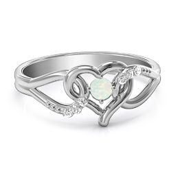 You Have My Heart Ring with Accents