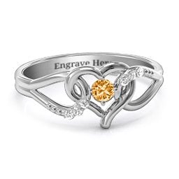 You Have My Heart Ring with Accents