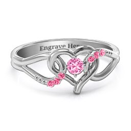 You Have My Heart Ring with Accents