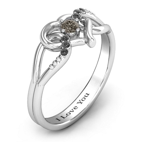 You Have My Heart Ring with Accents