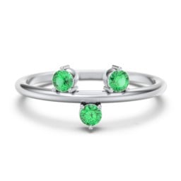 Stacking Ring with 1-5 Stones