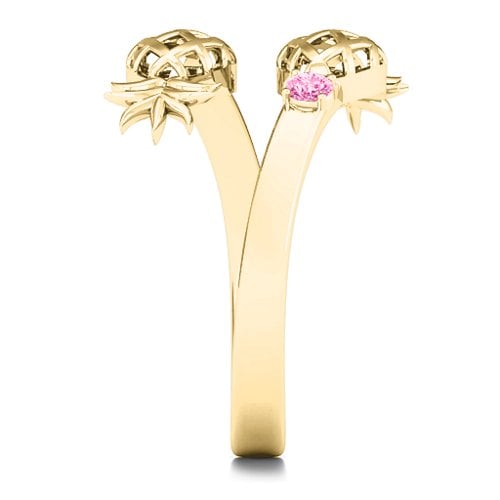 Pineapple Passion Wraparound Ring