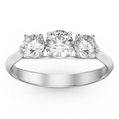 Past Present Future 3-Stone Ring